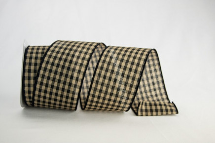Wired Country Gingham Check Black