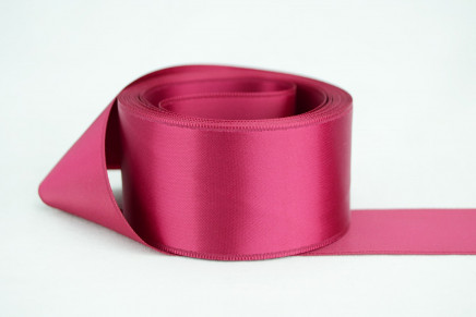 Double Faced Satin Cerise