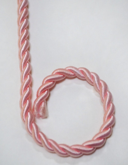 Twisted Cord Rope 2 Ply Light Pink