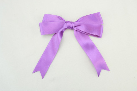 Luxious® Double Faced Satin Grape