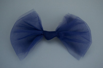 Tulle Ribbon Navy