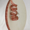 Curling  Ladder Ribbon Red / Gold