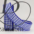 Wired Gingham Check Royal Blue