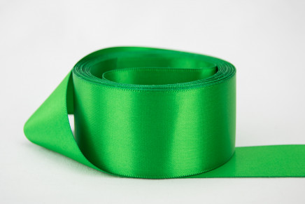  Apple Green 1-1/2 X 50 Yards Solid Color Satin Ribbon