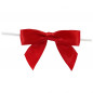 Two Loops Satin Twist Tie Bows