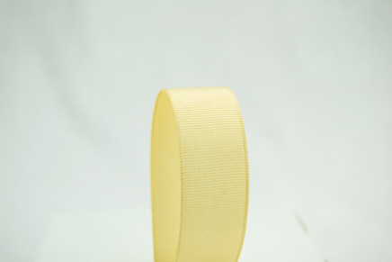 Solid Grosgrain Ribbon Natural