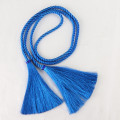 Silky Twisted Tassel Cord Turquoise