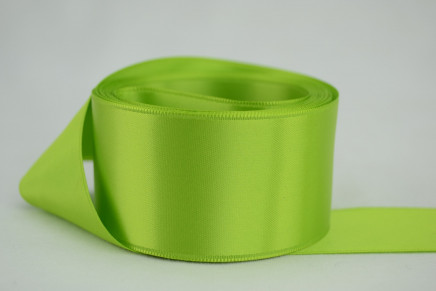  Apple Green 1-1/2 X 50 Yards Solid Color Satin Ribbon