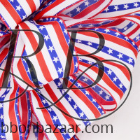 Wired Stars & Stripes Bow