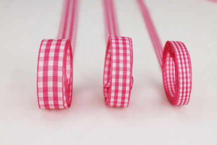 Taffeta Gingham Check Pink