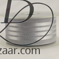 Four Stripe Organza Silver