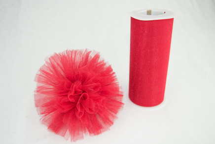 Gala Sparkle Tulle Red
