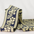 Jacquard Flowers Navy