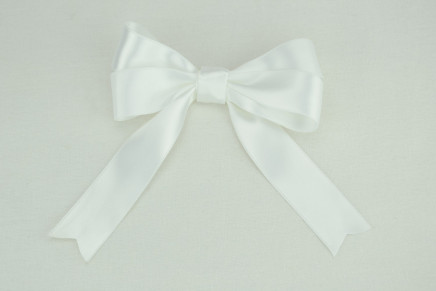 Luxious® Double Faced Satin White