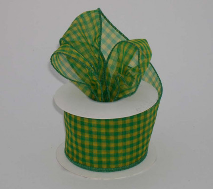Wired Sheer Gingham Check 253