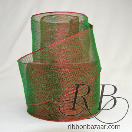 Wired Sheer Iridescent Red / Green