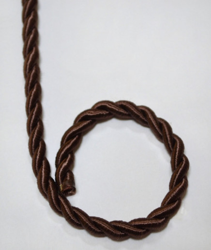 Twisted Cord Rope 2 Ply Brown