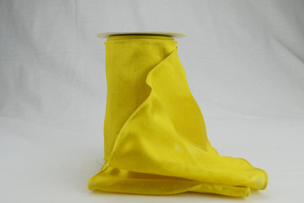 Wired Shiny Taffeta Plain Daffodil