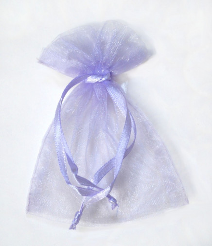 Sheer Organza Pouches Lavender