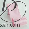 Wired Shantung Taffeta Satin Back Ribbon Light Pink