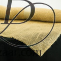 Jute Burlap Sheet Wrapper with Fringed Edge Natural