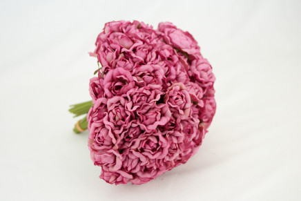 Rose Buds, Artificial Silk Flowers Mauve