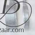 Metallic Lurex Ribbon Silver