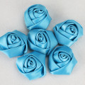 Satin Accent Rose (Size: 1-1/2") Turquoise