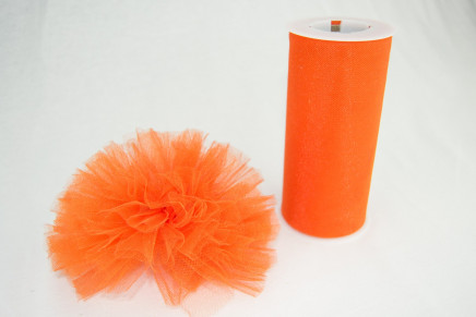 Gala Sparkle Tulle Orange