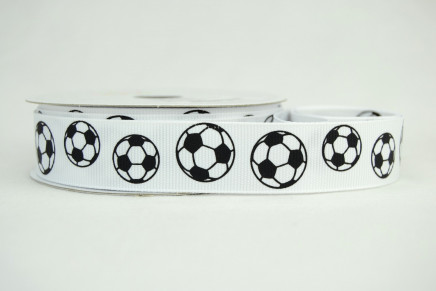 Grosgrain Sport Balls Print Soccer Ball