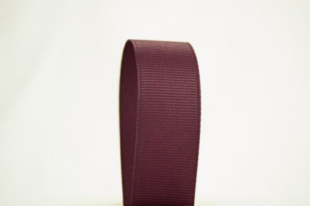 Solid Grosgrain Ribbon Sangria