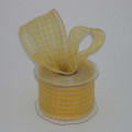 Wired Sheer Gingham Check 264