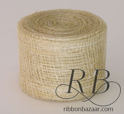 Sinamay Ribbon Natural