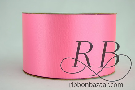 Outdoor Satin Acetate Ribbon Hot Pink