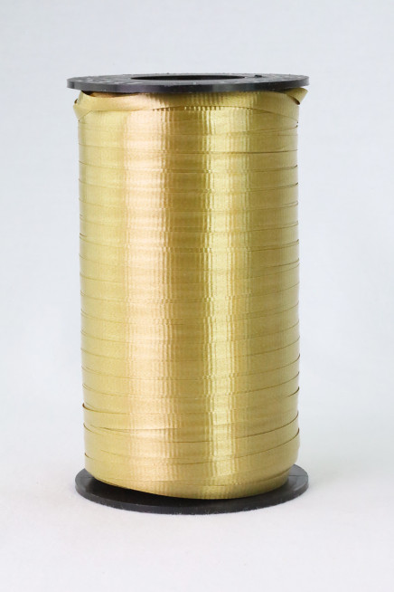 Curling Ribbon Holiday Gold