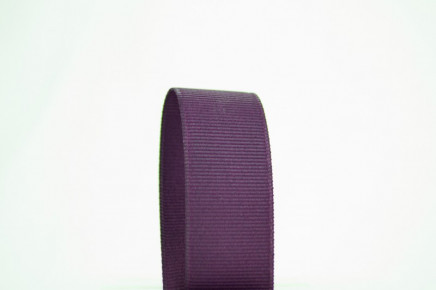 Solid Grosgrain Ribbon Plum