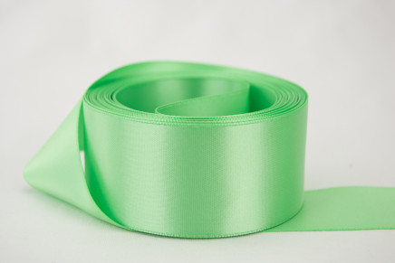 Ribbon Bazaar Solid Grosgrain Ribbon 3/8 inch Jade 50 yards 100% Polyester