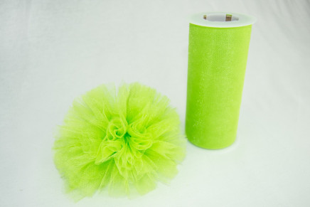 Gala Sparkle Tulle Lime