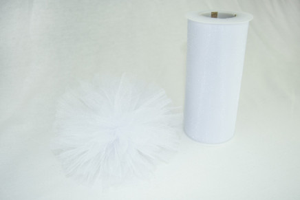 Gala Sparkle Tulle White