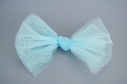 Tulle Ribbon Light Blue