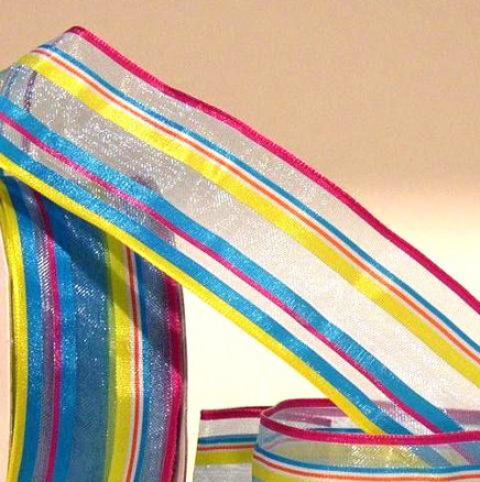 Wired Sheer Preppy Stripes