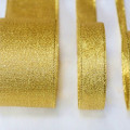Metallic Lurex Ribbon Gold
