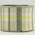 Wired Gunther Gray Plaid Ribbon Gray