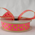 Gum Drop Taffeta Ribbon Passion Fruit