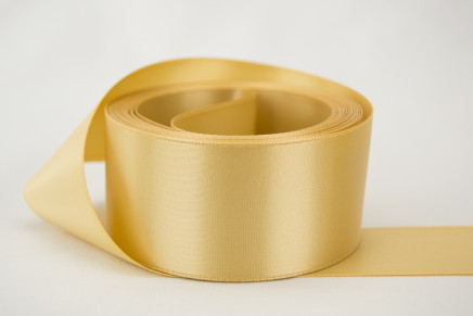 Black Satin Ribbon 25 Yards, 25mm Silk Satin Ribbons Solid Color