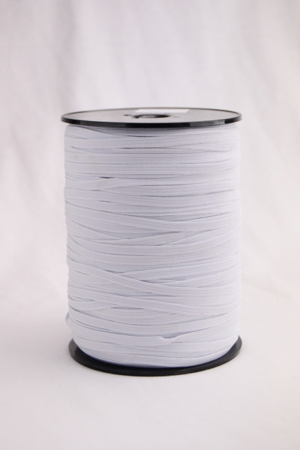 Braided Elastic White