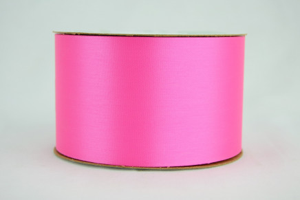 Outdoor Satin Acetate Ribbon Hot Raspberry