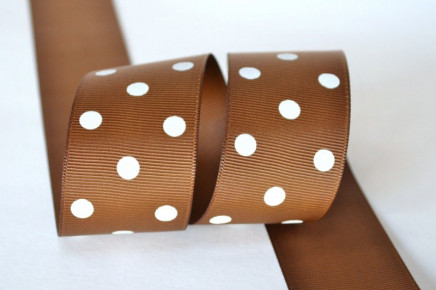 Grosgrain Polka Dots Turftan