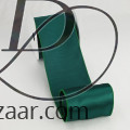 Wired Shantung Taffeta Satin Back Ribbon Hunter Green
