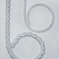 Twisted Cord Rope 2 Ply White